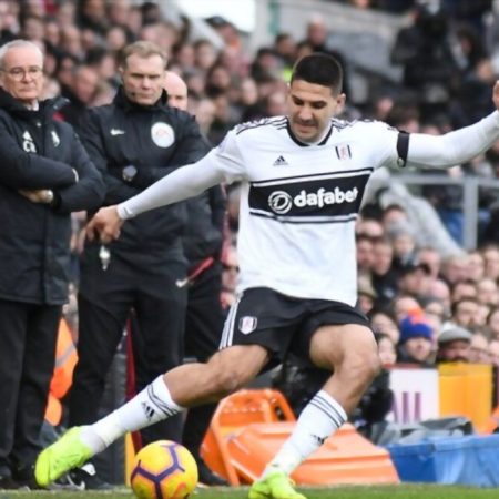 Aleksandar Mitrovic receives an eight-game ban from Fulham after assaulting referee Chris Kavanagh