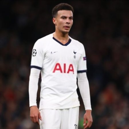 Dele Alli is back in the UK after sustaining an injury at Besiktas