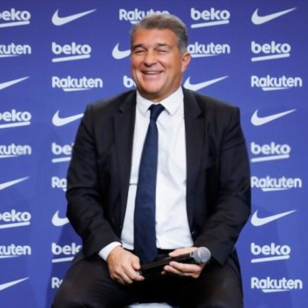 Barcelona’s president Joan Laporta claims the club did “nothing improper”