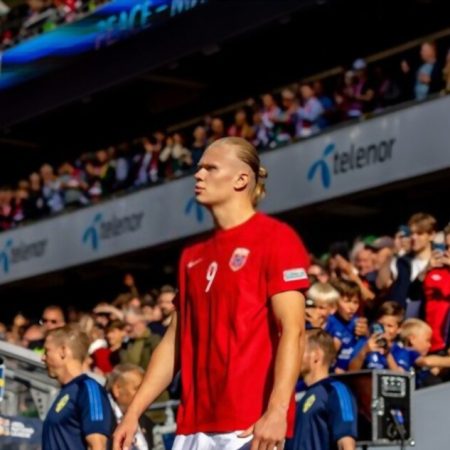 Erling Haaland’s father escorted out of Bernabeu stadium after THROWING FOOD at Real fans