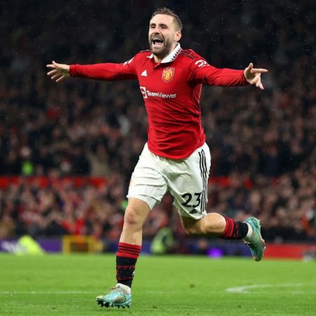 Man Utd’s Luke Shaw wants Declan Rice and Harry Kane to become his teammates