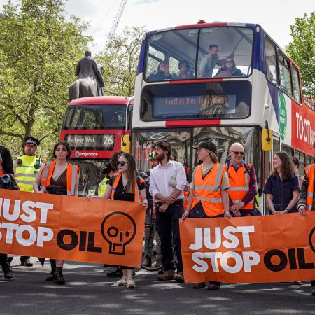 Just Stop Oil protestors interrupt The Open at Royal Liverpool