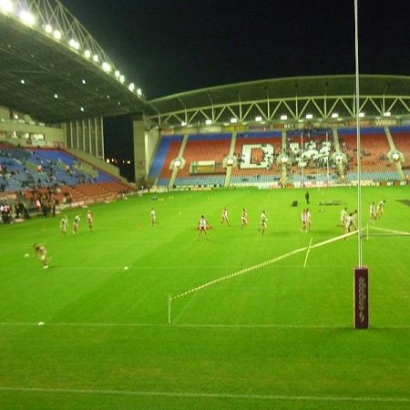 The connection between DW Stadium and Wigan Athletic