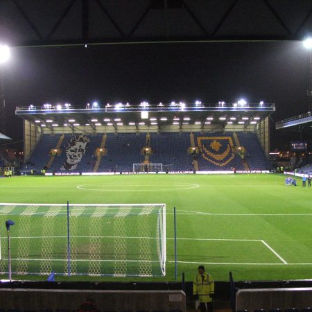 The connection between Fratton Park Stadium and Portsmouth