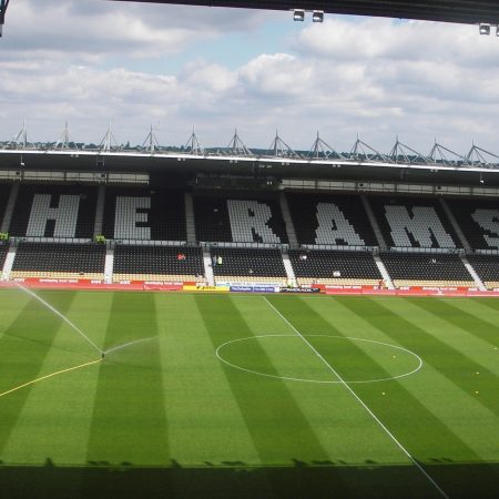 The connection between Pride Park Stadium and Derby County