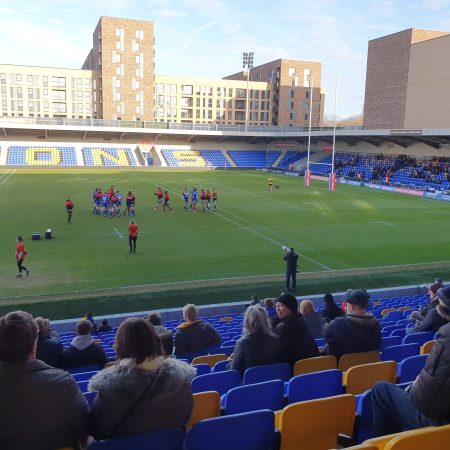 The connection between Cherry Red Records Stadium and Wimbledon