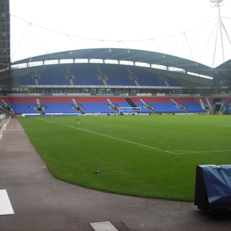 The connection between Toughsheet Community Stadium and Bolton Wanderers