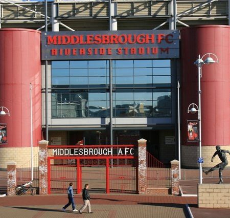 The connection between Riverside Stadium and Middlesbrough