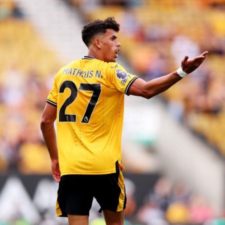 Wolves midfielder Matheus Nunes will be punished for skipping training