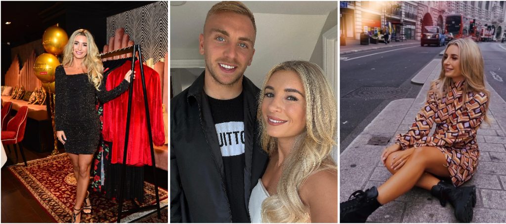 Jarrod Bowen and Dani Dyer