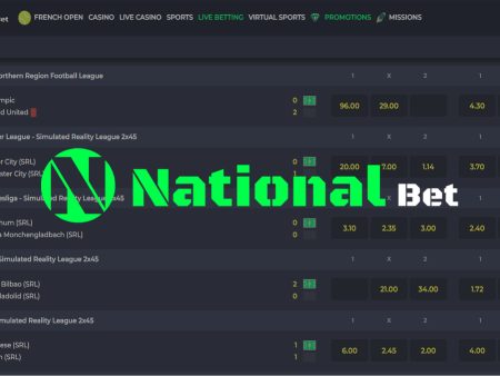 Nationalbet Sportsbook Review 2025 – Your Guide to Football Betting, Bonuses & More