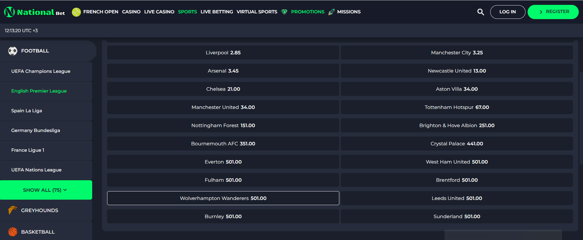 Nationalbet Sports Betting