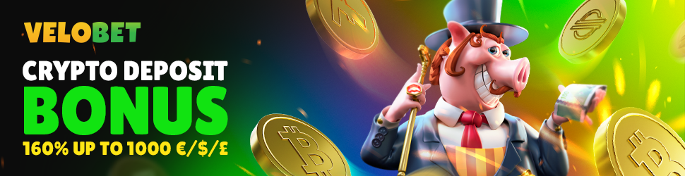 Velobet Crypto Bonus Offer
