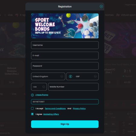 Cosmobet Promo Code SKYNET10BET: Get £20 Free Bet Bonus