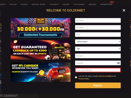Goldenbet Promo Code & Welcome Bonus: Get Your £500 Sports Betting Bonus Today