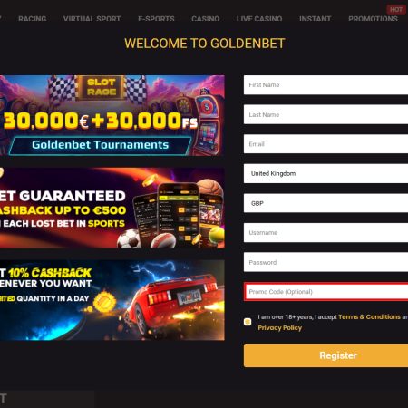 Goldenbet Promo Code & Welcome Bonus: Get Your £500 Sports Betting Bonus Today