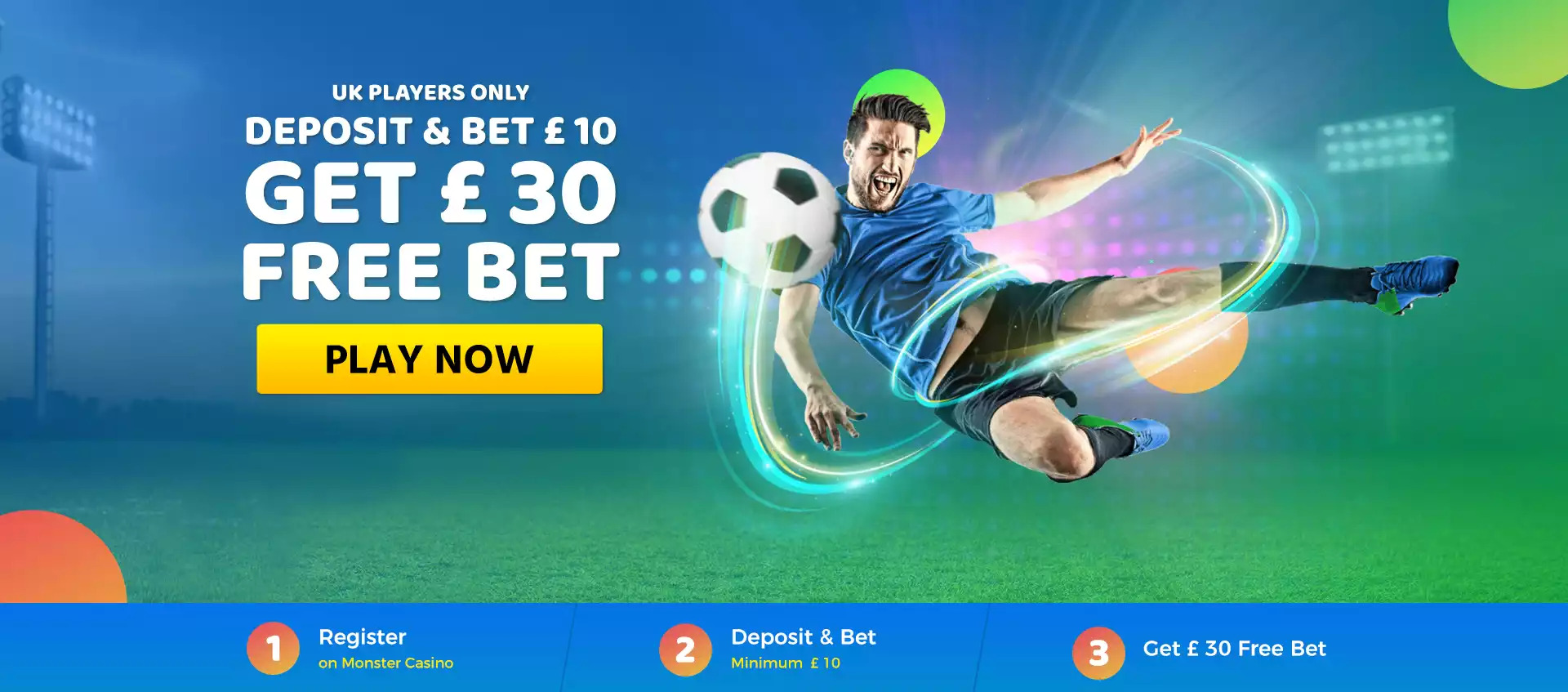 Monster Casino Review – Bet Smart with £10 and Get £30 in Free Bets!