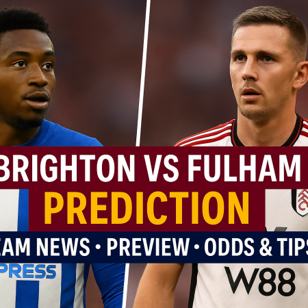 Brighton vs Fulham Prediction 16-08-2025